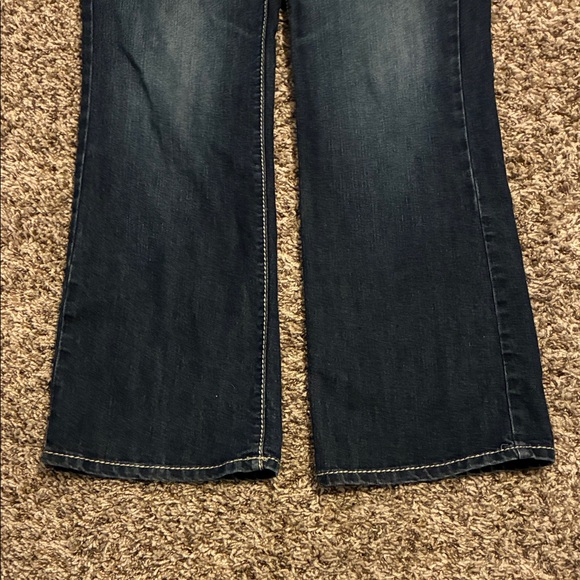 Nine West Wide Legged Embroidered Women's Jean- Size 14/32 - Picture 11 of 13